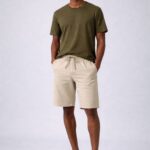 Men’s Relaxed Fit Drawstring Casual Shorts